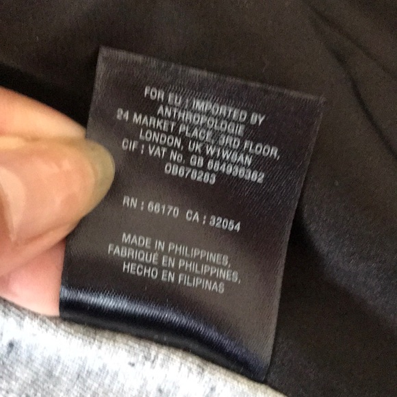 NWT Anthropologie Maeve Black Blazer Vest Dress 0 - Picture 6 of 6